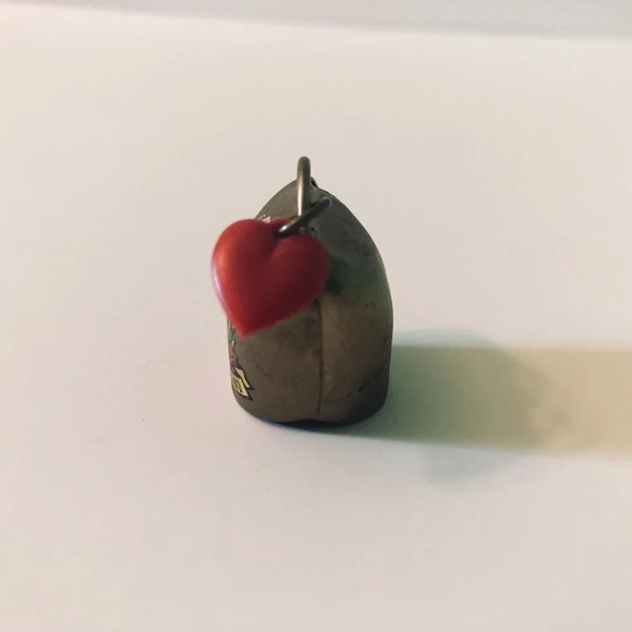 Vintage Miniature Switzerland Cow Bell Souvenir  1 Inch Size - Picture 11 of 13